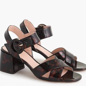 J. Crew Tortoise Penny Sandals